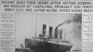 107 Years Ago The Unsinkable Titanic Hits An Iceberg