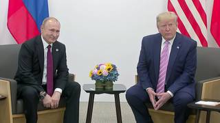 Trump Gives Putin Light Hearted Warning Dont Meddle In The - 