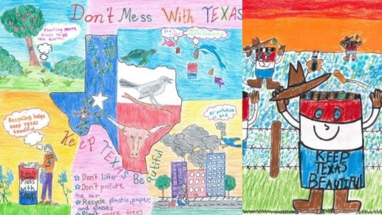 5 Houstonarea winners for 'Don't Mess with Texas' art contest