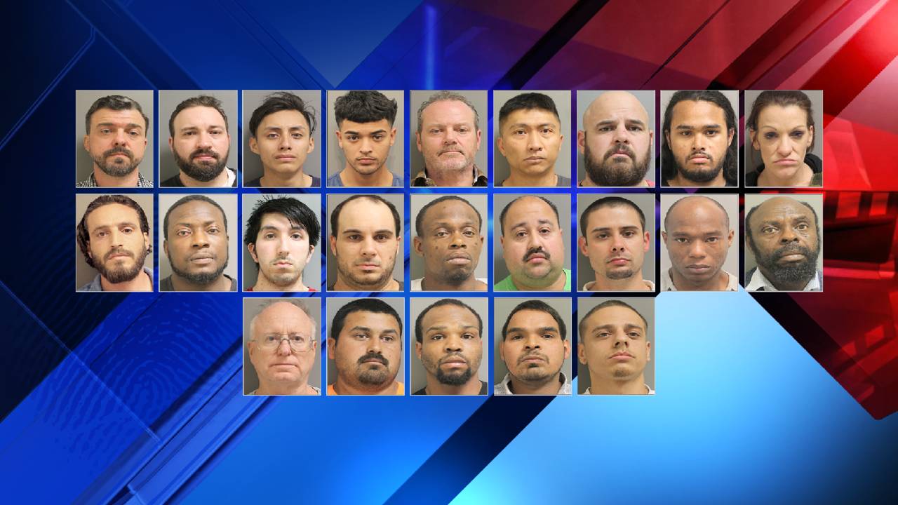 47 Arrested 2 Juveniles Recovered In Human Trafficking Sting