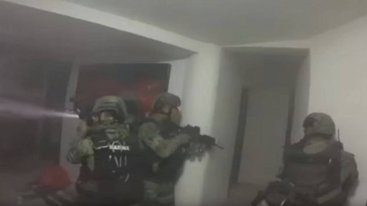 WATCH: Video released of raid on 'El Chapo' safe house