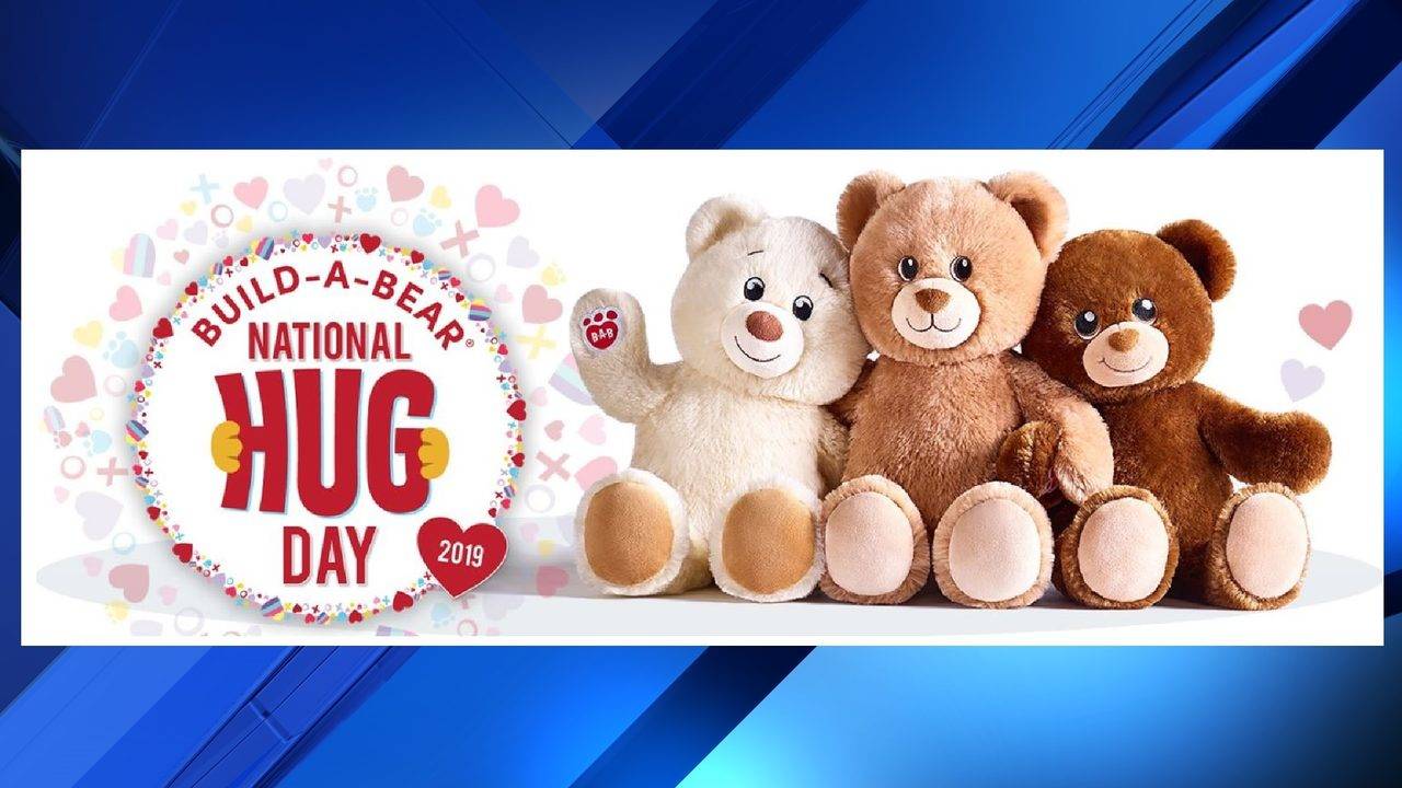 BuildABear offers 5.50 bears for National Hug Day this weekend