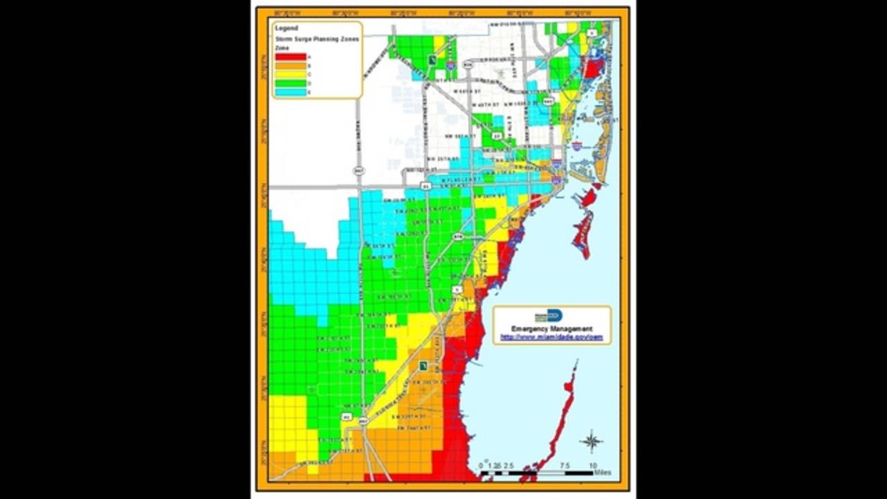 Miami-Dade County details hurricane evacuation zone changes