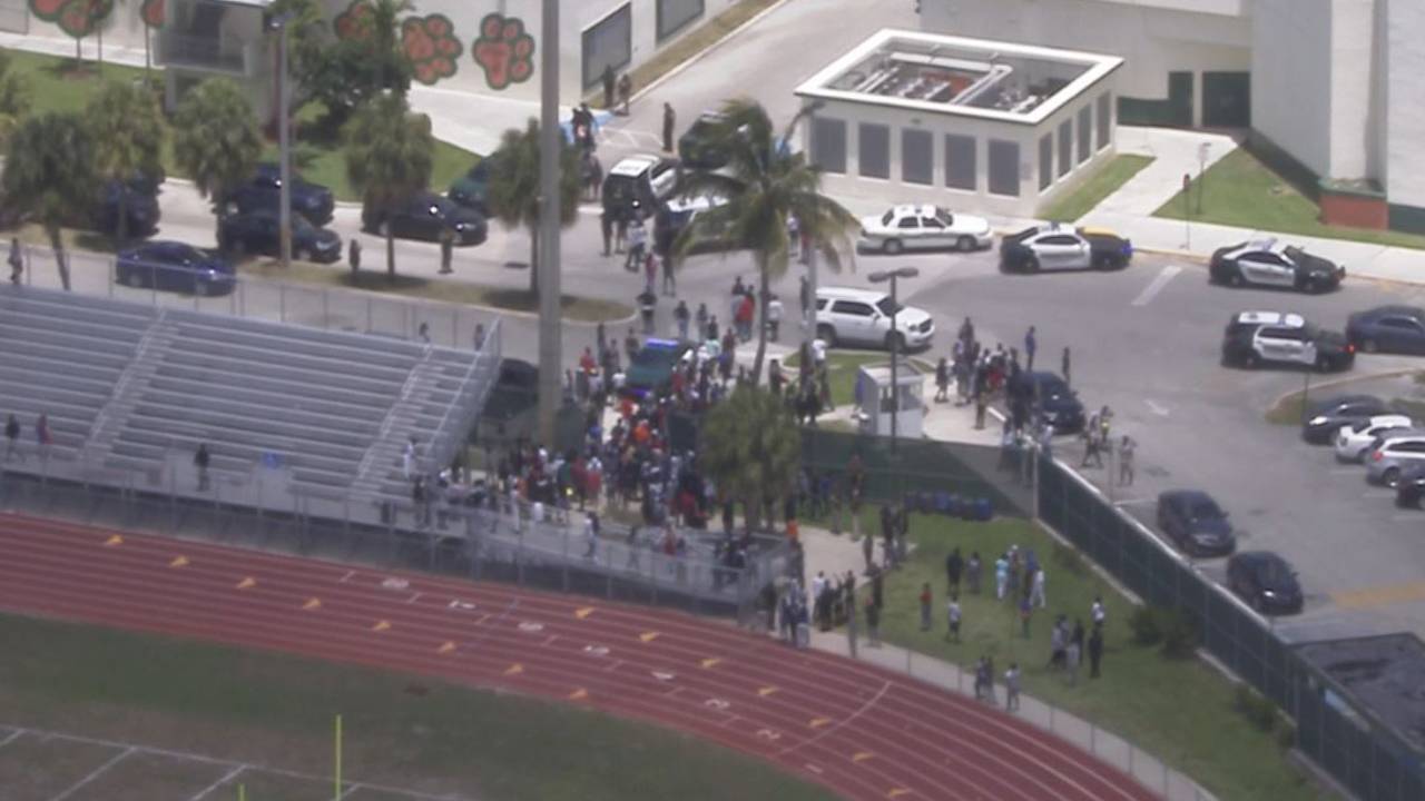 1 taken to hospital after fight at Blanche Ely High School
