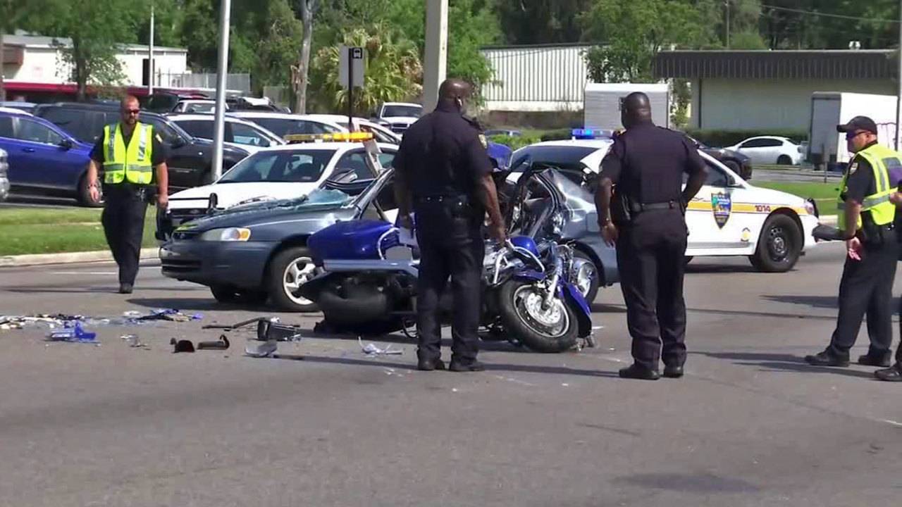 JFRD Multiple people hurt in Jacksonville motorcycle crash