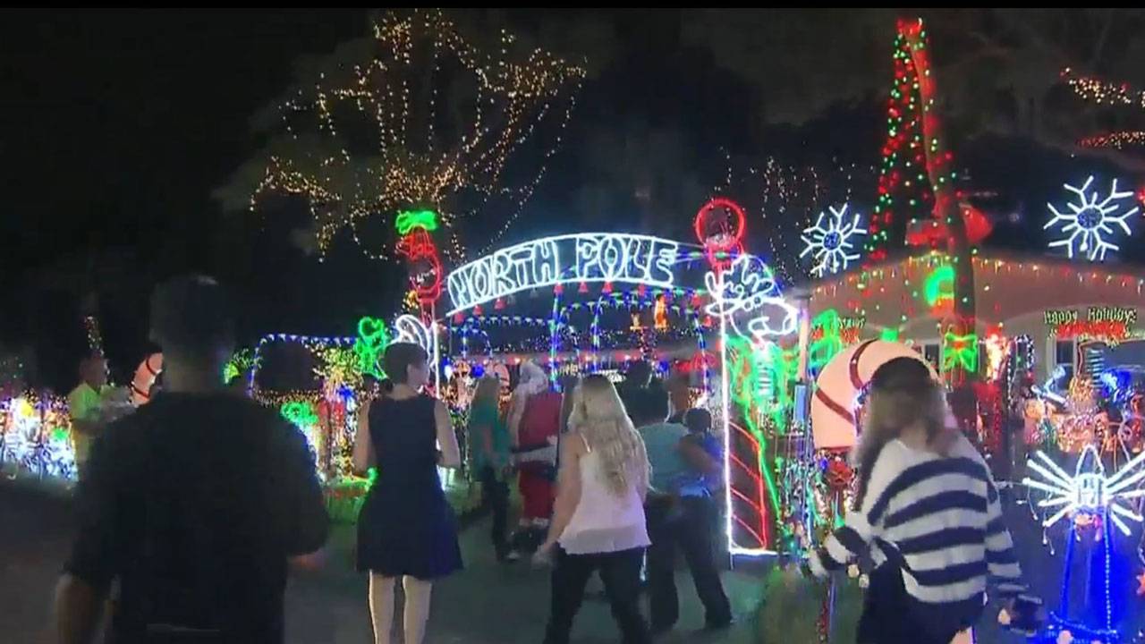 Fort Lauderdale family Christmas light display featured on...