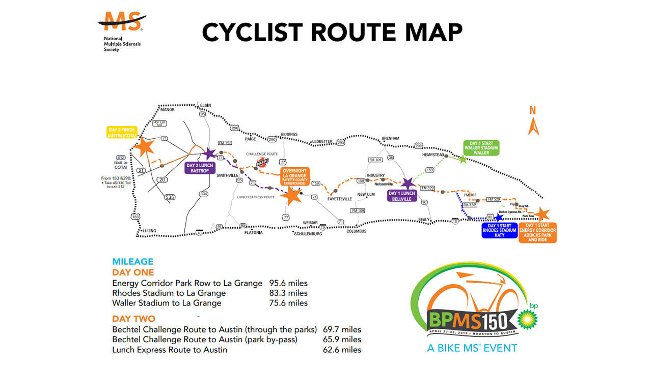 Your guide to the annual BP MS 150 ride to Austin