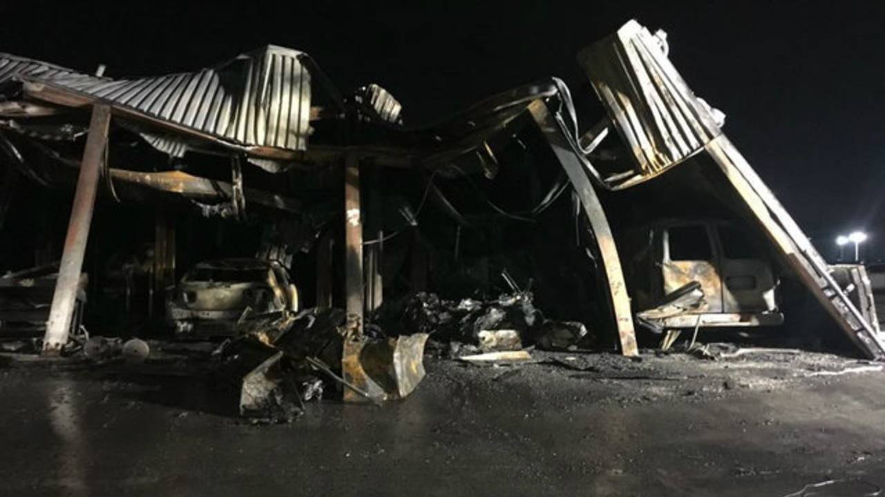 30 Cars Destroyed In Massive Fire At Buff Whelan Chevrolet