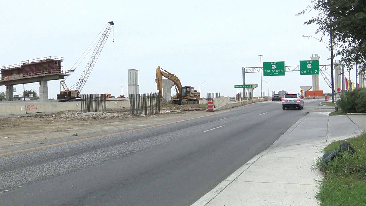 Traffic Alert: Loop 410 closed at Highway 90 beginning Friday night