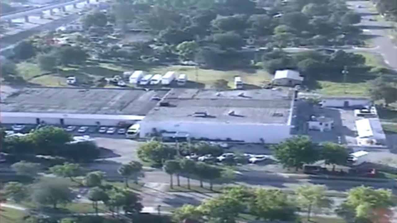 Aerial view of Yahweh ben Yahweh's 'Temple of Love' in Liberty City