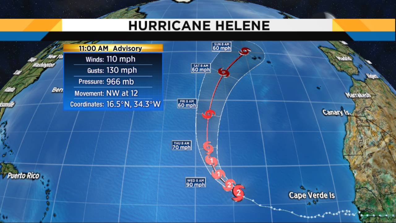 Hurricane Helene 2025 Map Florida