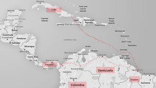 Which Number On The Map Shows Cuba World Map Atlas