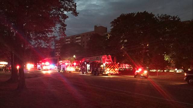 Crews Evacuating Residents From Westland Senior Apartment