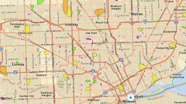 Dte Power Outage Map Dte Power Outage Map