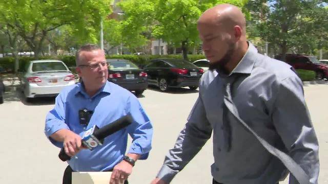 Greg Dutes says nothing to Jeff Weinsier Greg Dutes says nothing to Jeff Weinsier