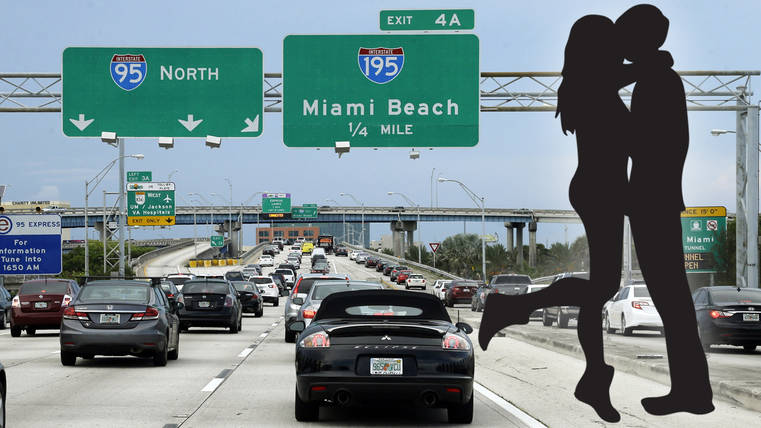 South Florida drivers would trade sex for less traffic