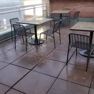 It hailed in New Caney!