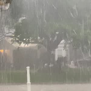 Hail in Thunderstorm