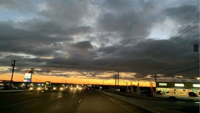 Wednesday's sunset in Converse. Photo Courtesy: Shamus65.